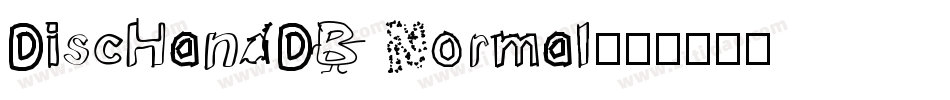 DiscHandDB Normal字体转换